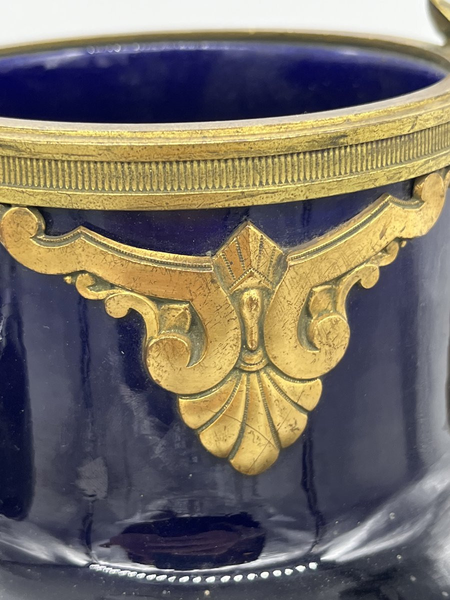 Paire de Vases Sèvres dans le style de Paul Millet - c. 1900-photo-3