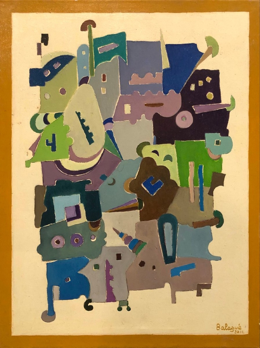 Jean Balagué (1933-2020) - Homage To Kandinsky, Iv