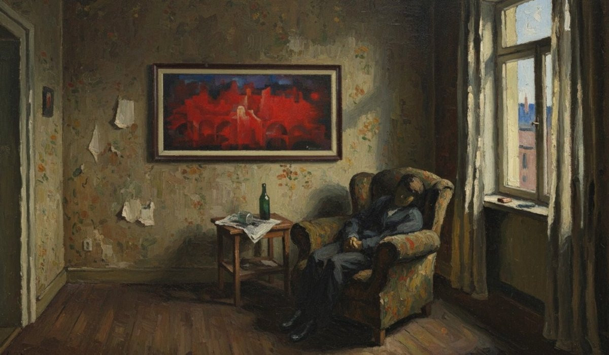 École expressionniste (c. 1960) - La Ville rouge-photo-2