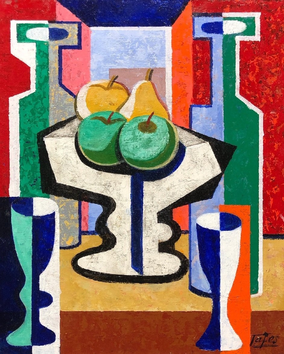 Neocubist School (xx) - Apple Bowl-photo-2