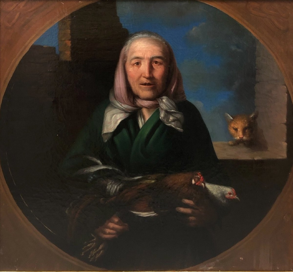 Higinio Montalvo y Sastre (1815-?) - La Cuisine / Le Chat Voyou-photo-3