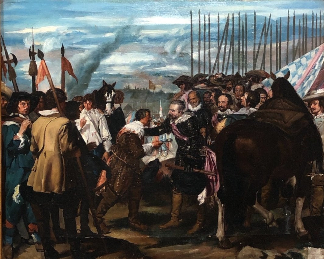 	 Spanish School (c. 1900) - La Rendición De Breda (after A Masterpiece By Velázquez)-photo-2