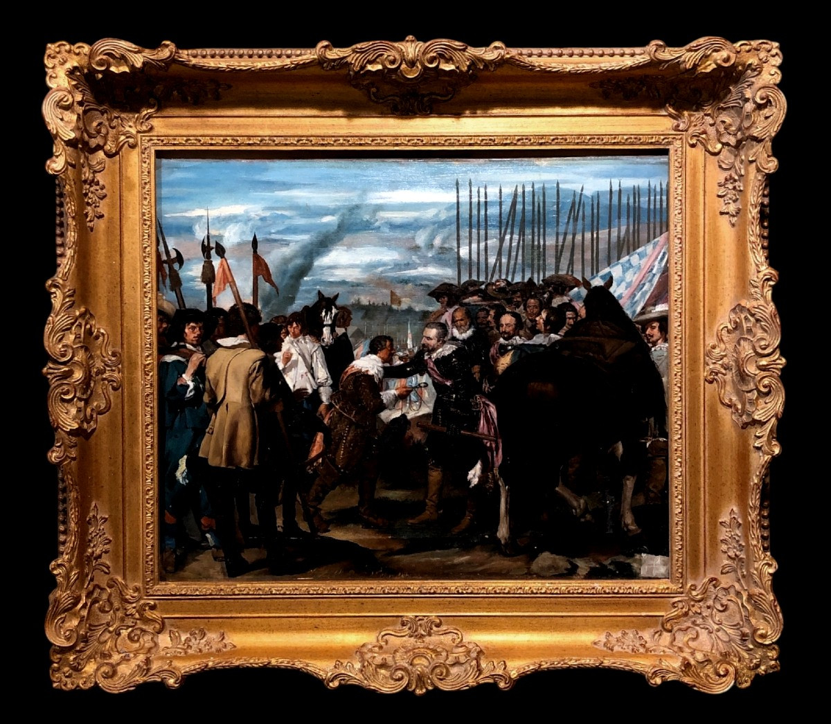 	 Spanish School (c. 1900) - La Rendición De Breda (after A Masterpiece By Velázquez)