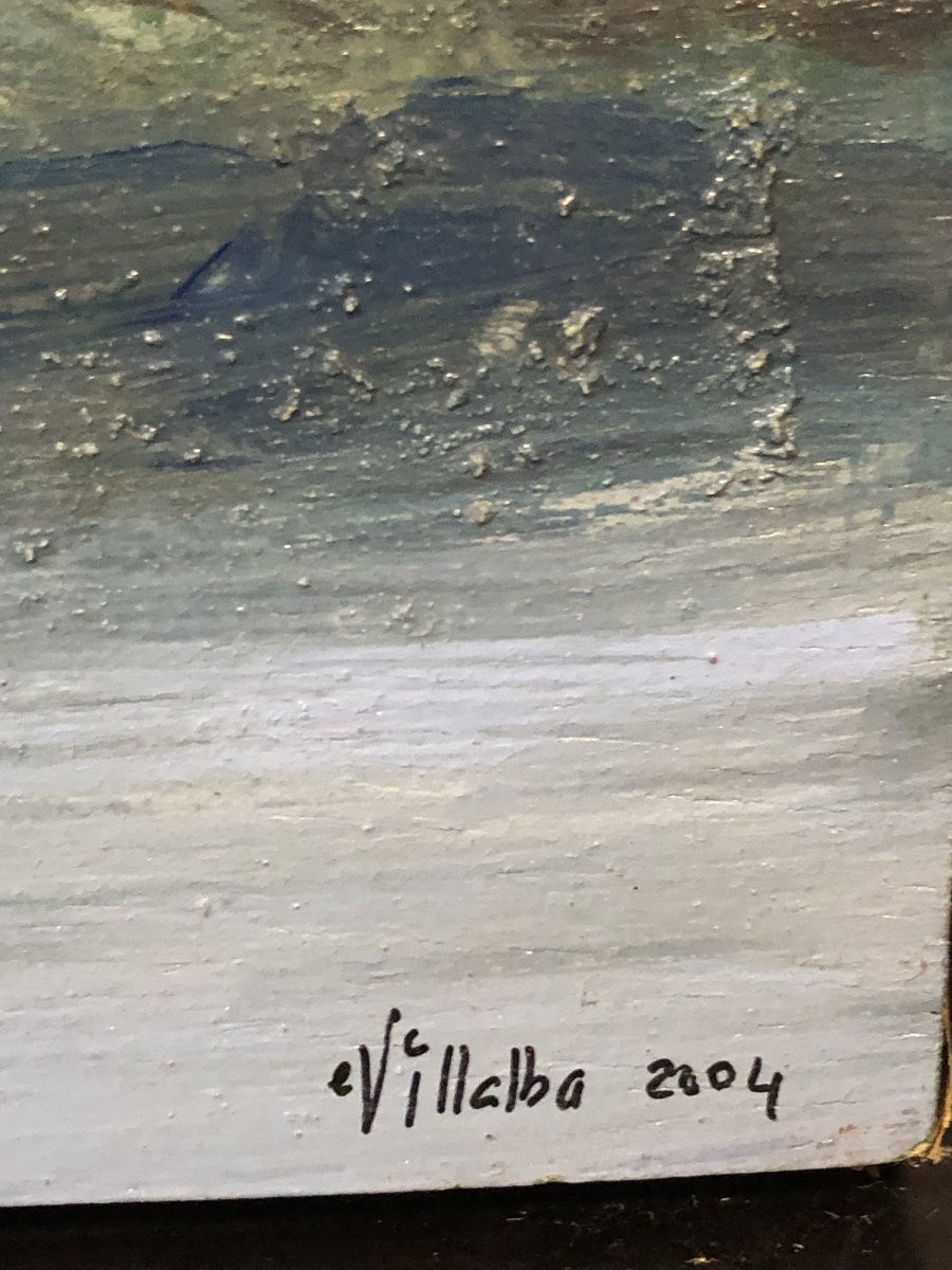 Eva Villalba (1972) - Seville, vue de Triana, II-photo-4