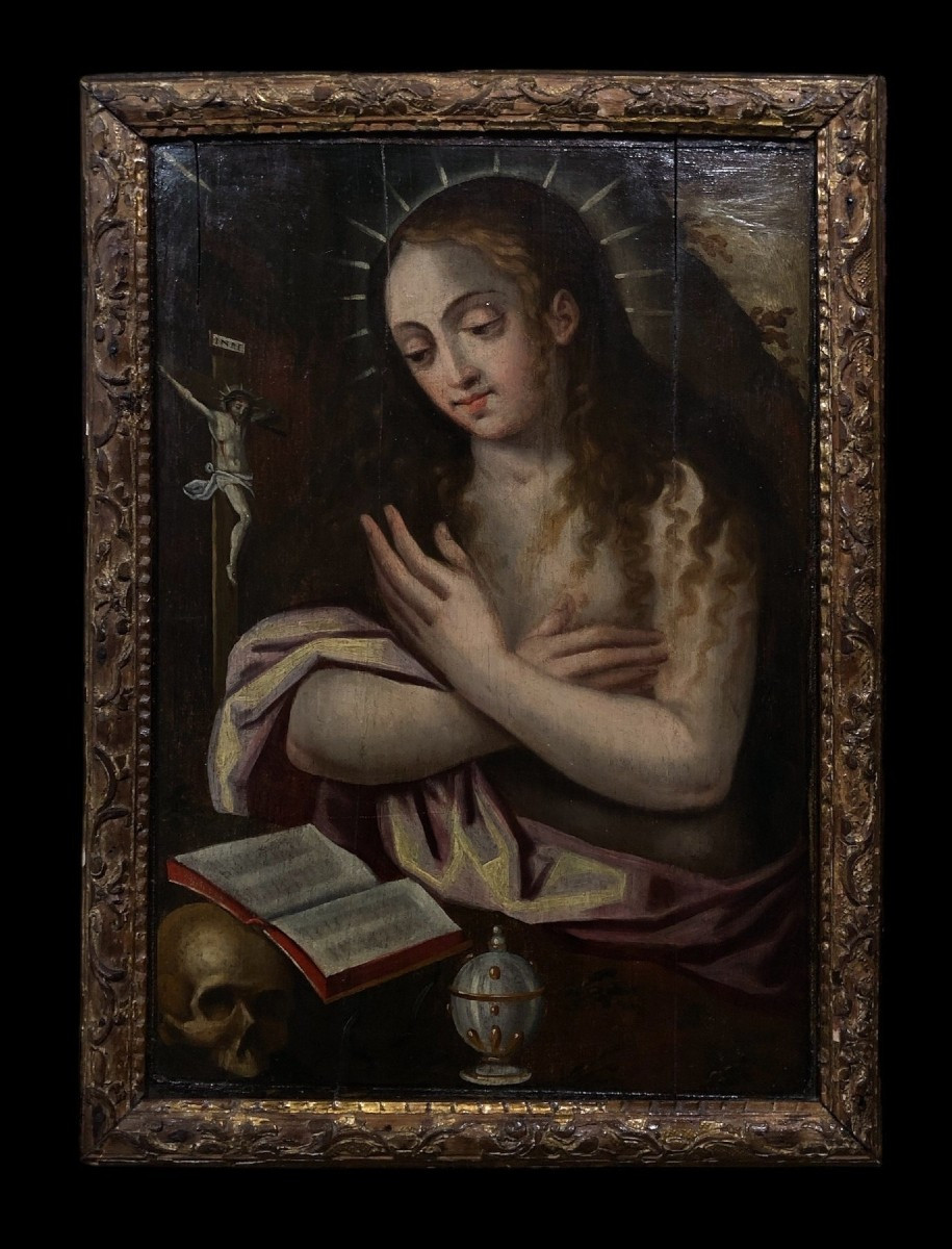 École Espagnole (c. 1620) - Pénitence de la Madeleine