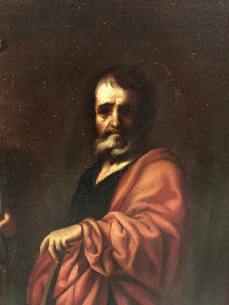 École Andalouse (c. 1780) - Les Apôtres Saint Philippe et Saint Jacques le Mineur (D'après Anto-photo-3