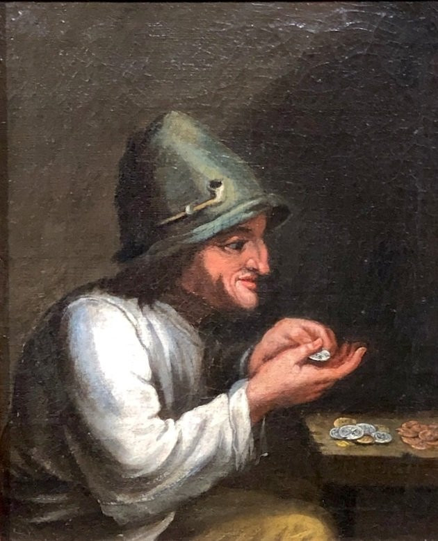 	 Jan Baptist De Wael II (1632-1697), Follower Of - The Miser-photo-2