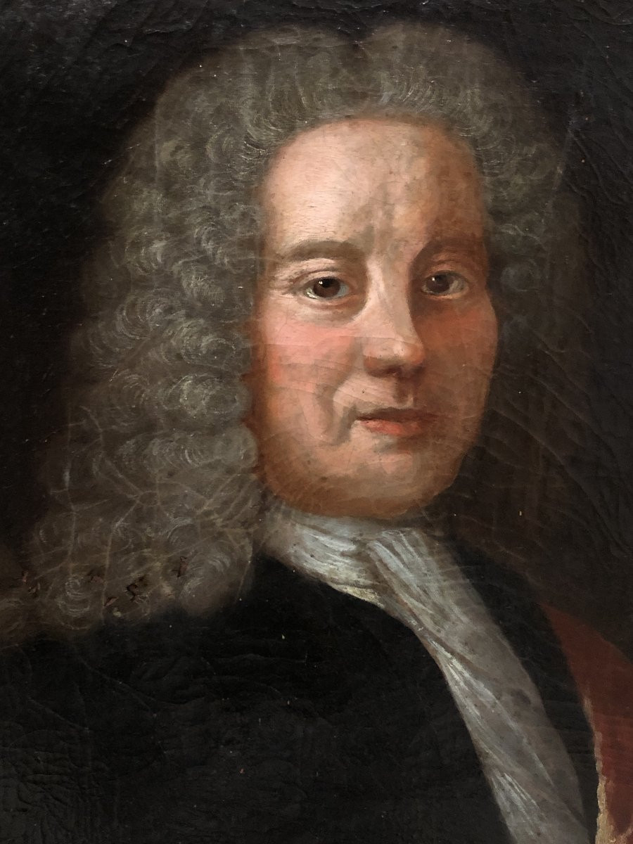 École Française (c. 1750) - Portrait Nobiliaire-photo-2