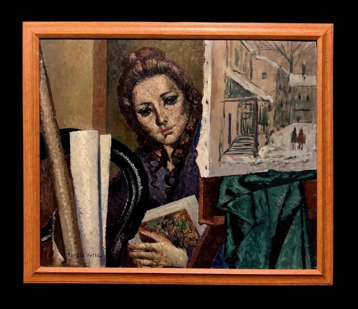 Manuel Ricart Serra (1913-2014) - L'Artiste dans son Atelier