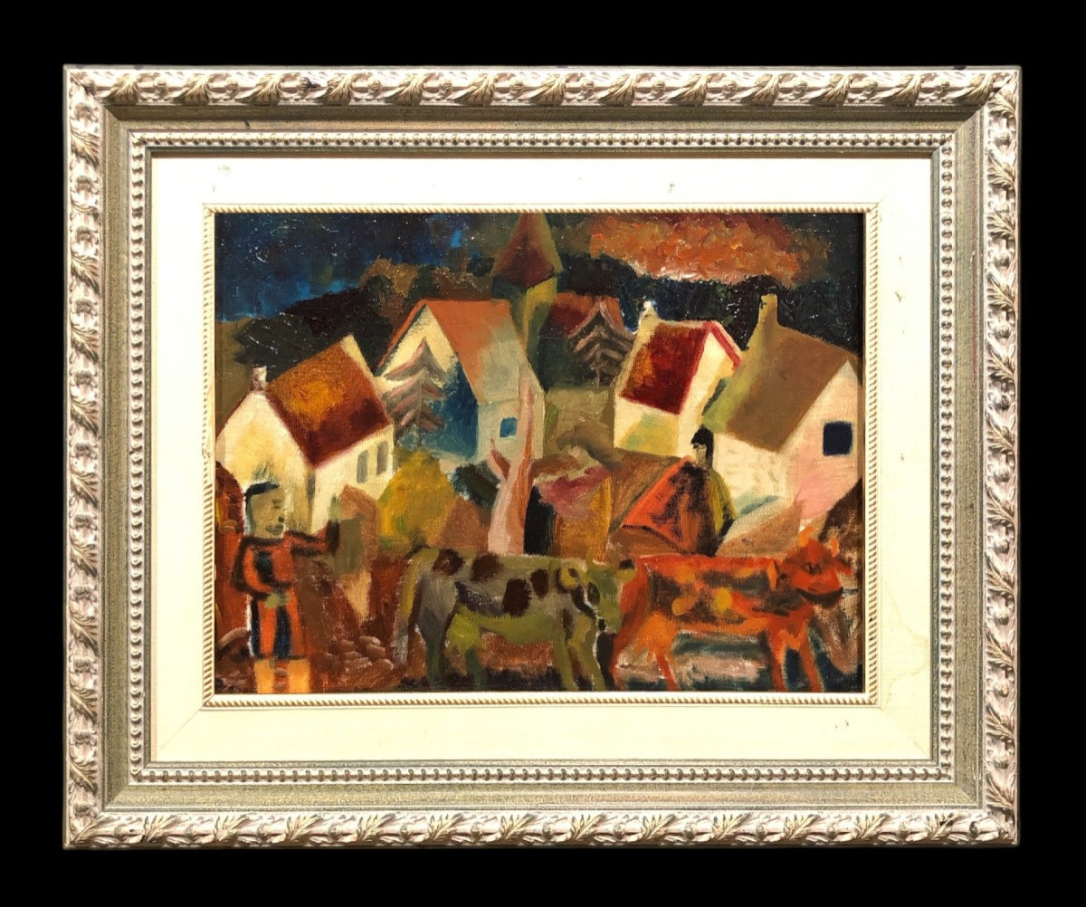 Expressionist School (circa 1960) - The Merry Ploughman