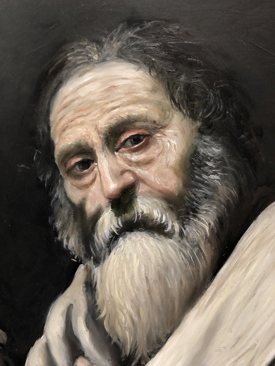 	 European School (xx) - Saint Barthélemy (after José De Ribera)-photo-3
