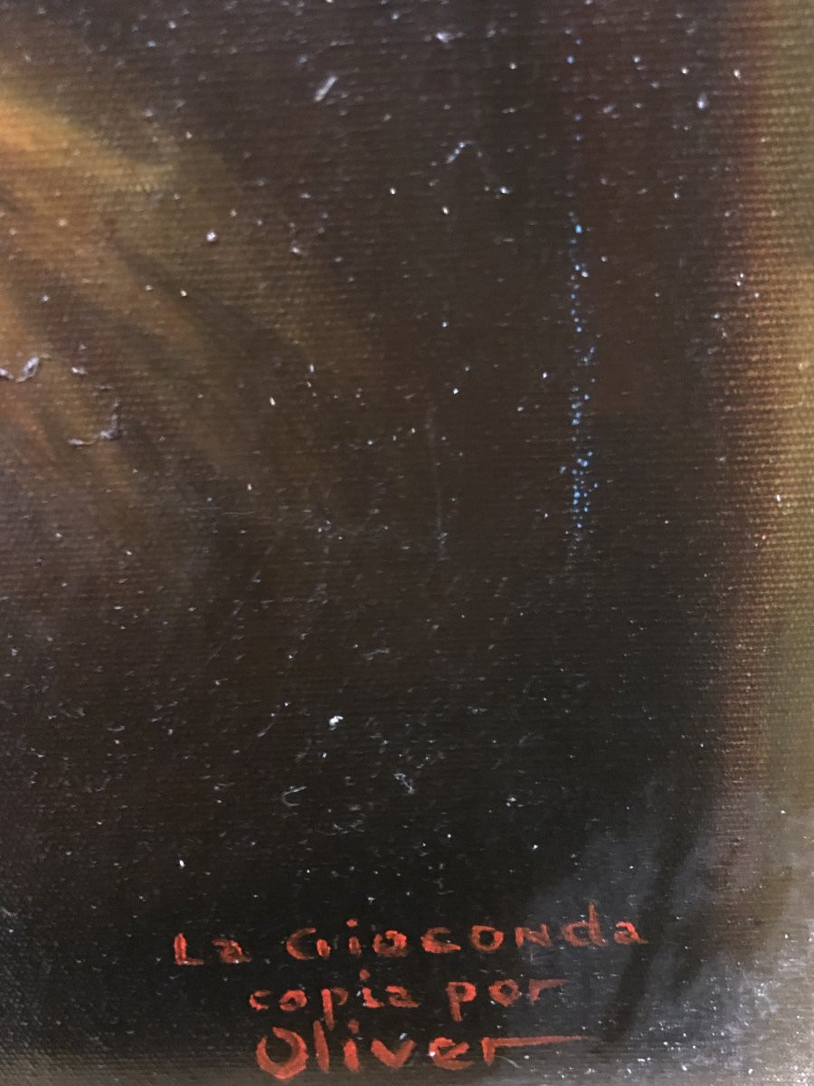 Vicenç Oliver (1896-1980) - La Joconde-photo-3