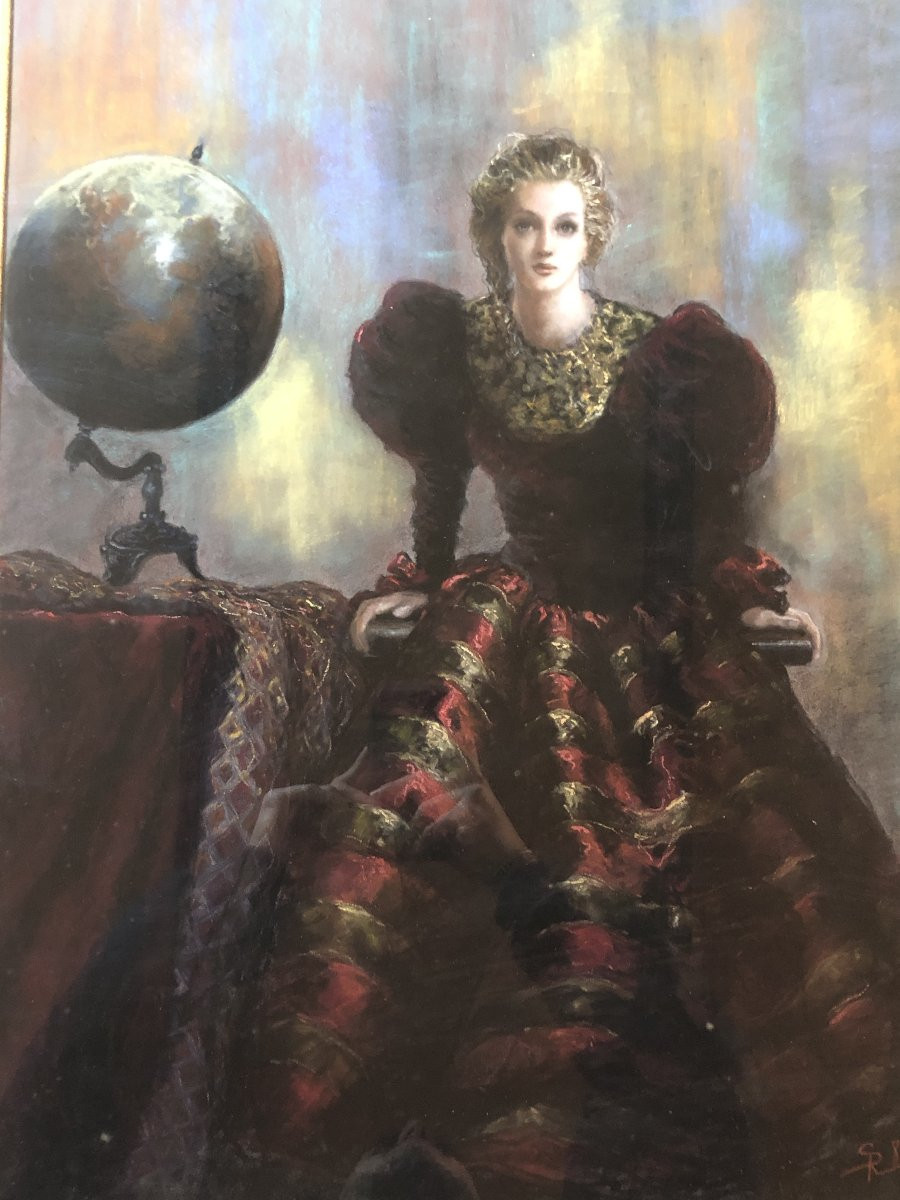 École Française (XX) - La Théosophiste-photo-2