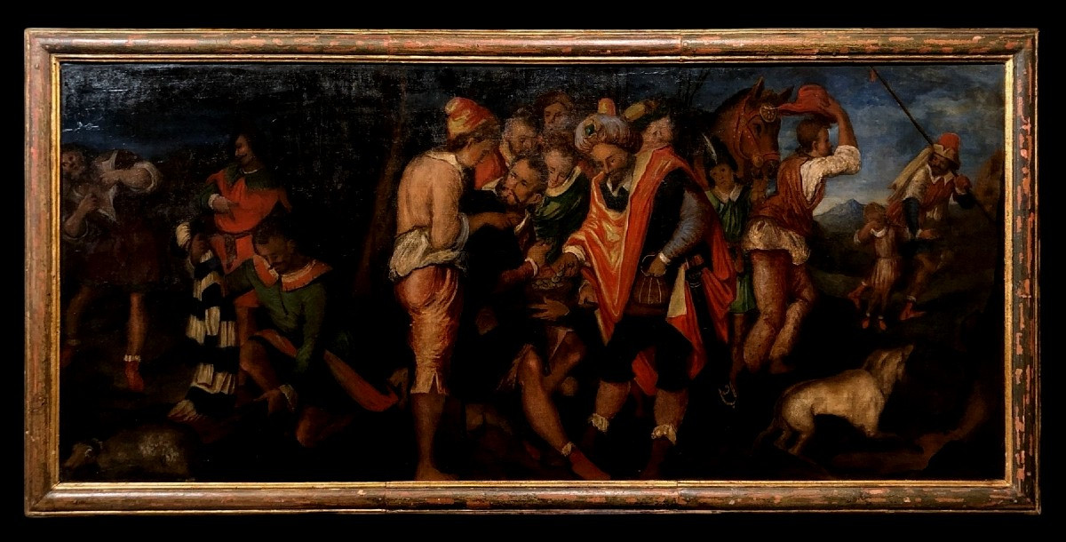 	 Pedro Orrente (1580-1645), entourage de - Joseph vendu par ses frères