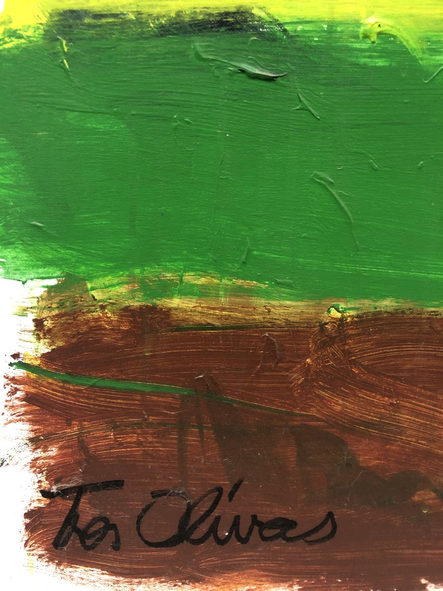 	 Evert Van Bommel (1931) - "Los Olivos" [Les Oliviers]-photo-3