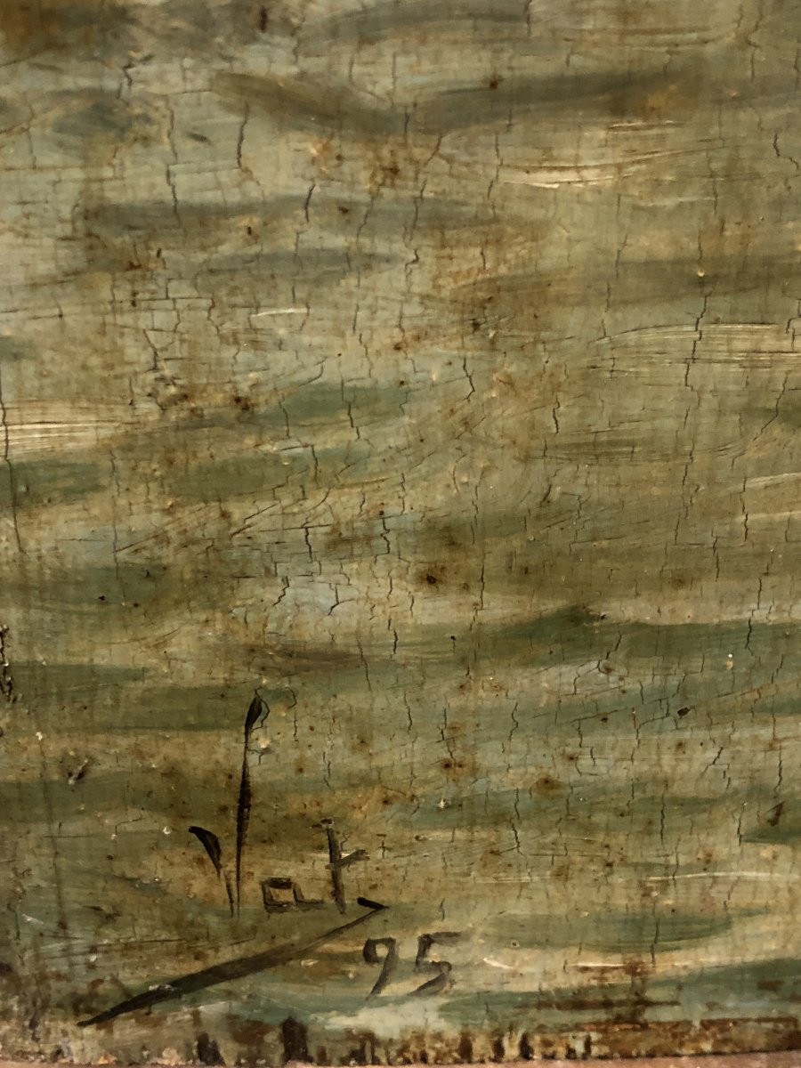 École espagnole (vers 1900) - Le paquebot espagnol « Patricio de Satrústegui »-photo-3