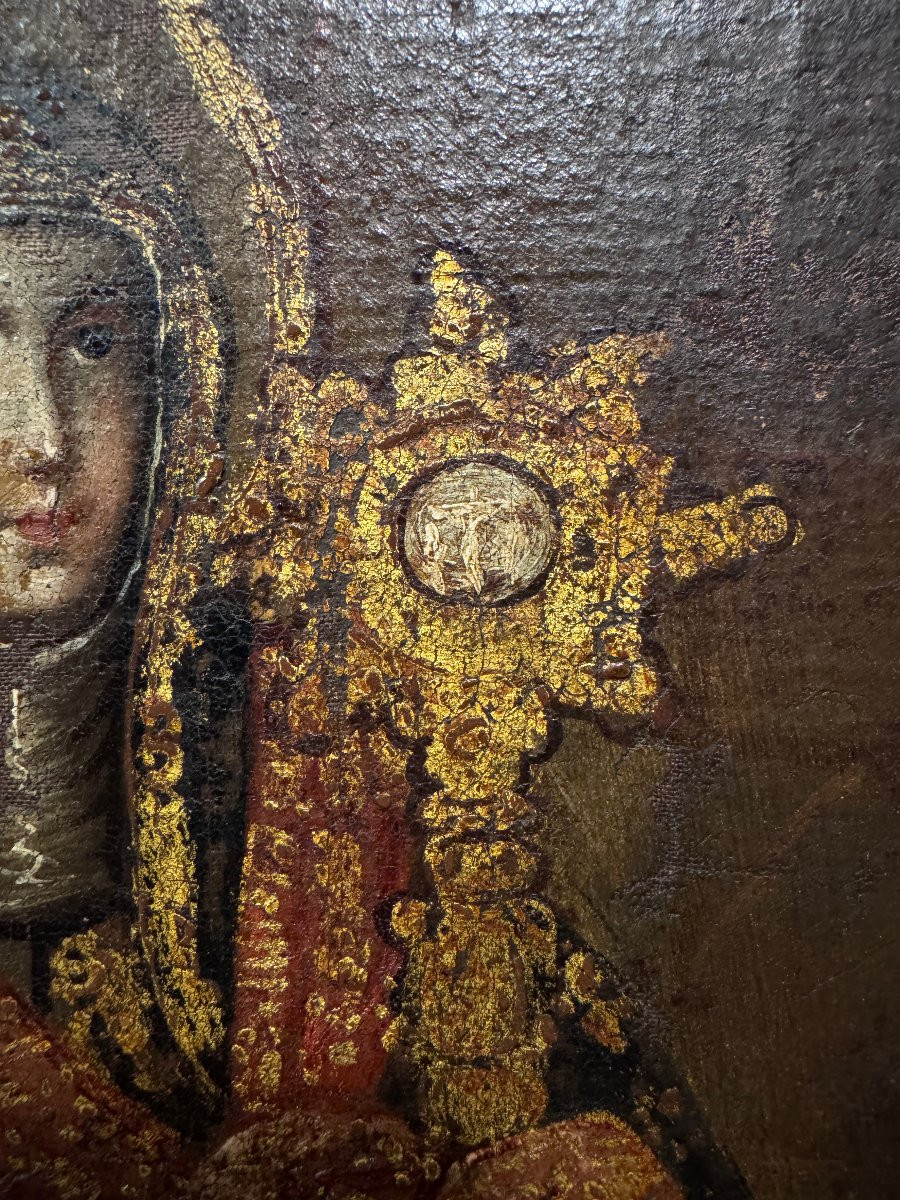 	 Diego Quispe Tito (1611-1681), Follower Of Saint Clare Of Assisi-photo-3