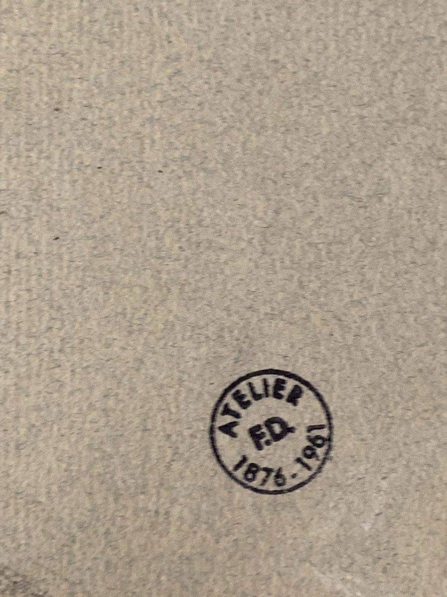  Fernand Durozé (1876-1961) - Le Prophète-photo-4