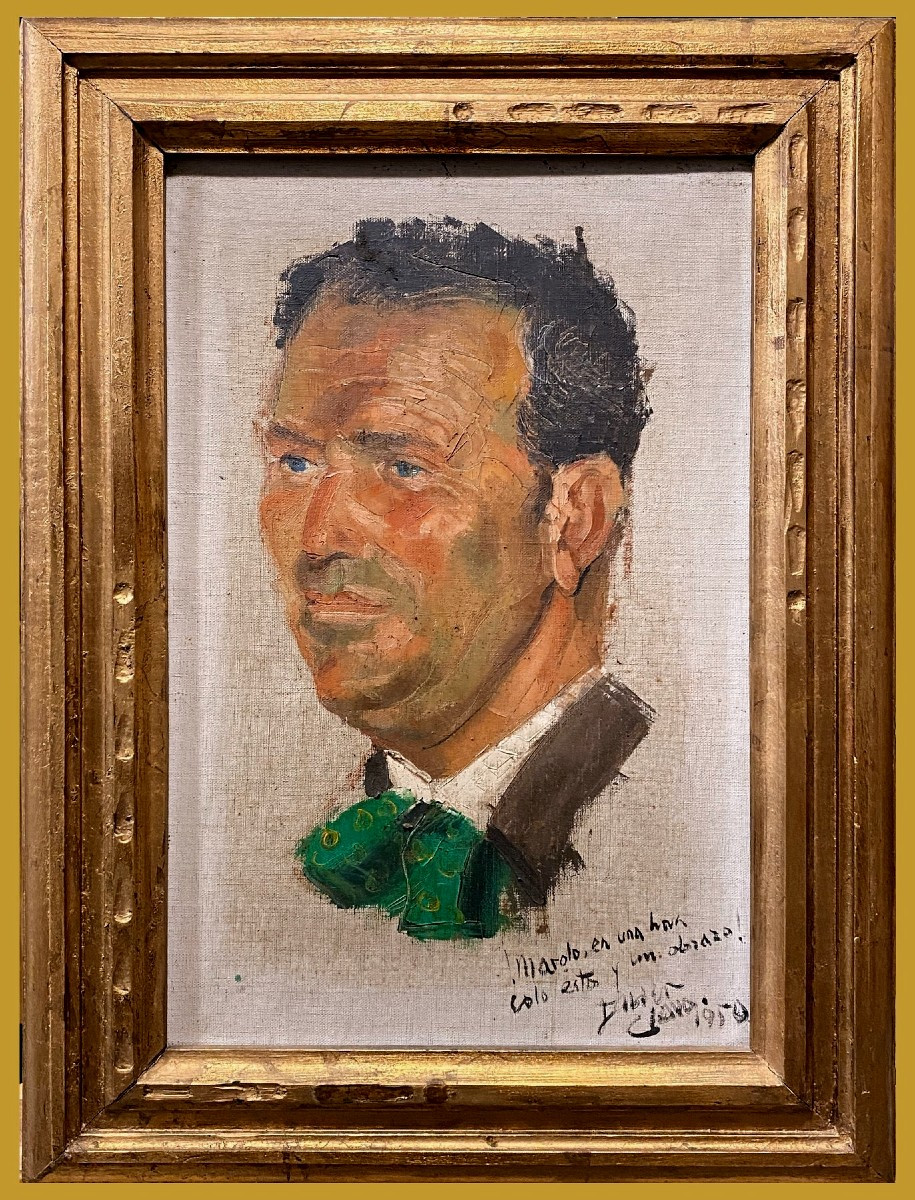 Javier Clavo (1918-1994) - Portrait d'un Ami
