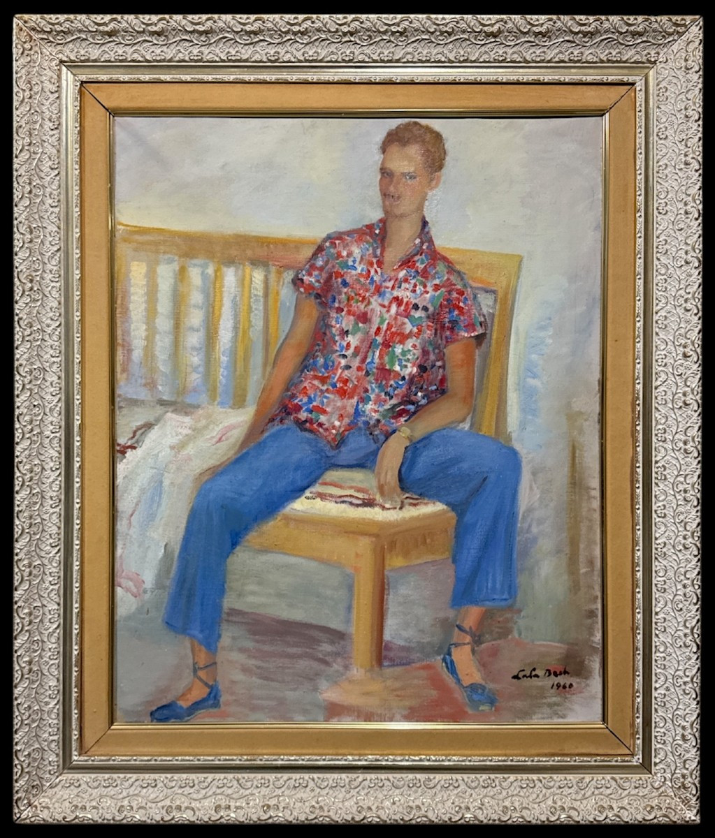 Lola Bech (1903-1987) - Portrait Of Her Brother