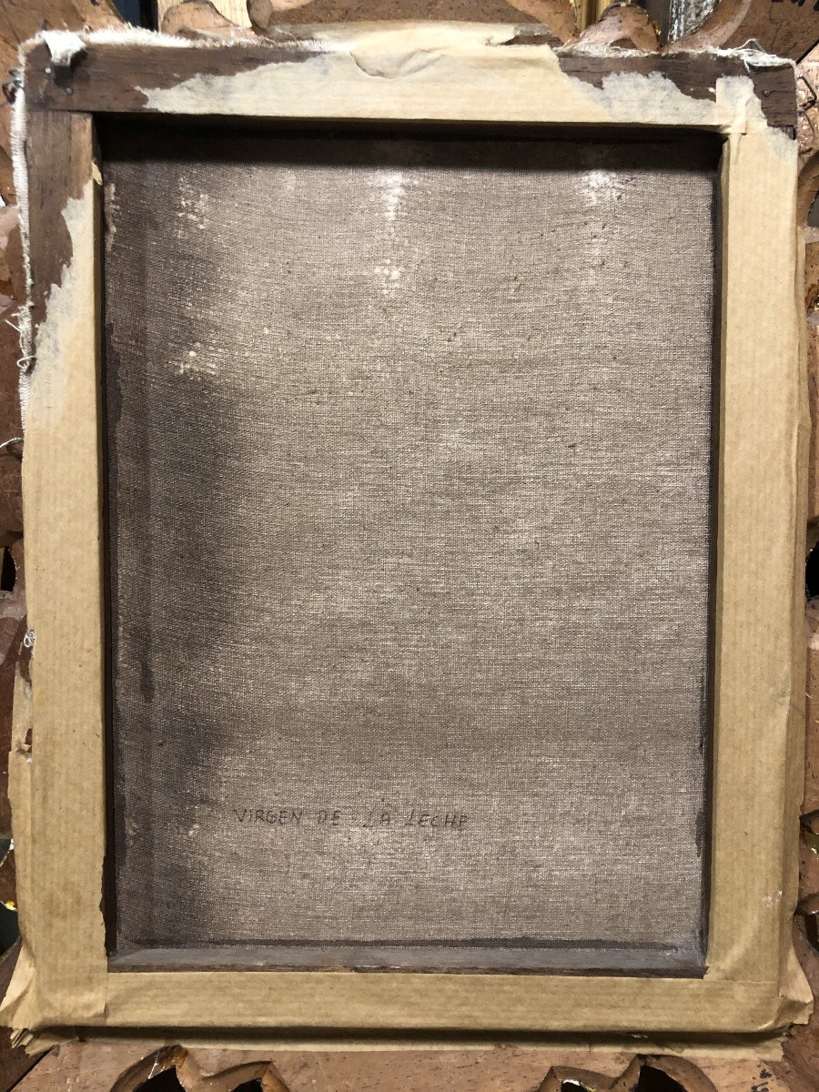 School Of Peru (c. 1950) - Madonna With Child-photo-4