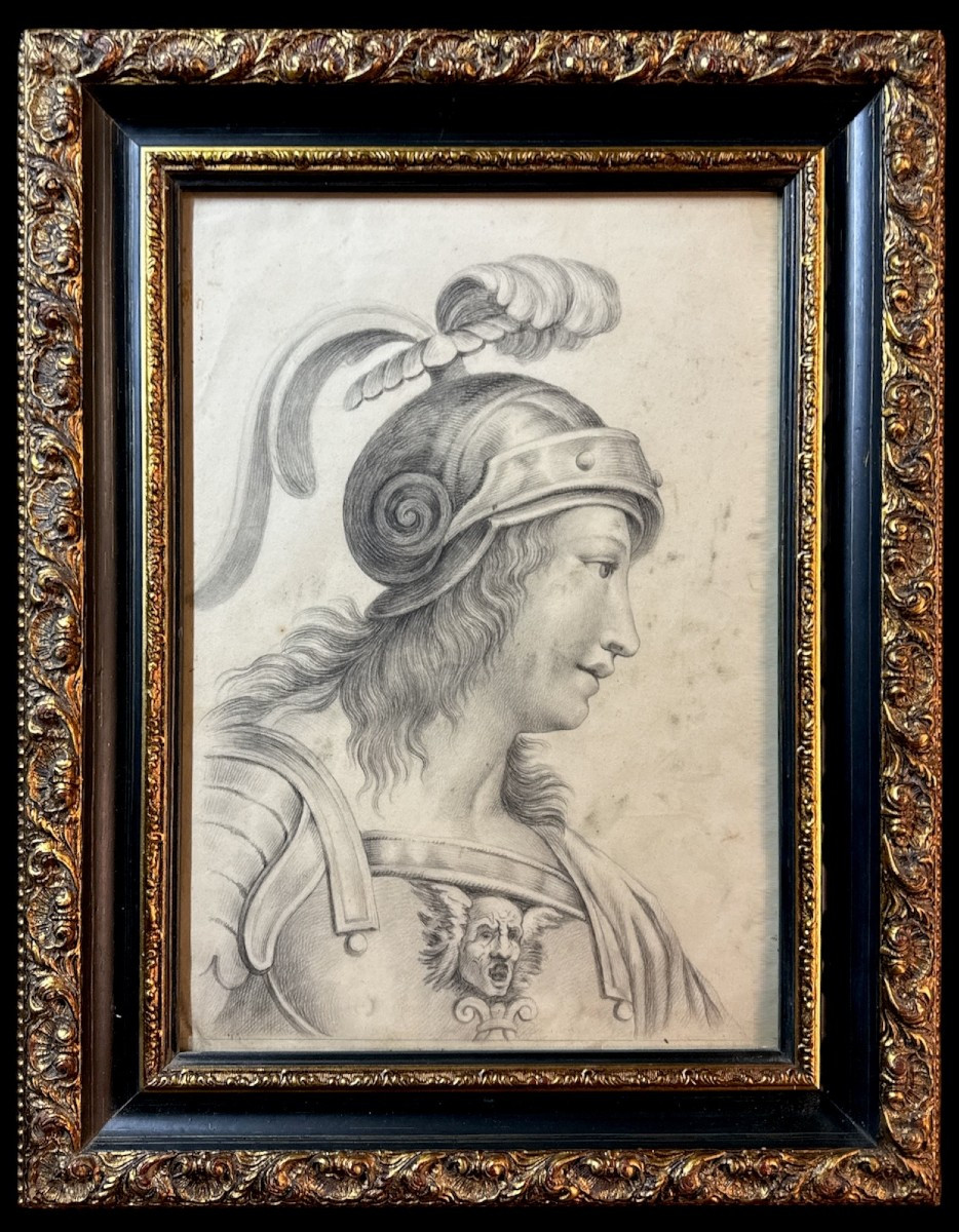 École Européene (c. 1820) - Alcibiade (D'après une des figures de l'Ecole d'Athènes de Raphaël)