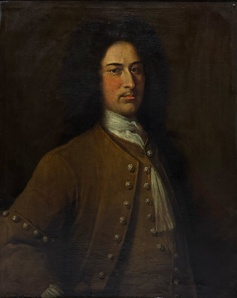 Ecole suisse (vers 1720) - Niklaus Weyermann III, patricien bernois-photo-2