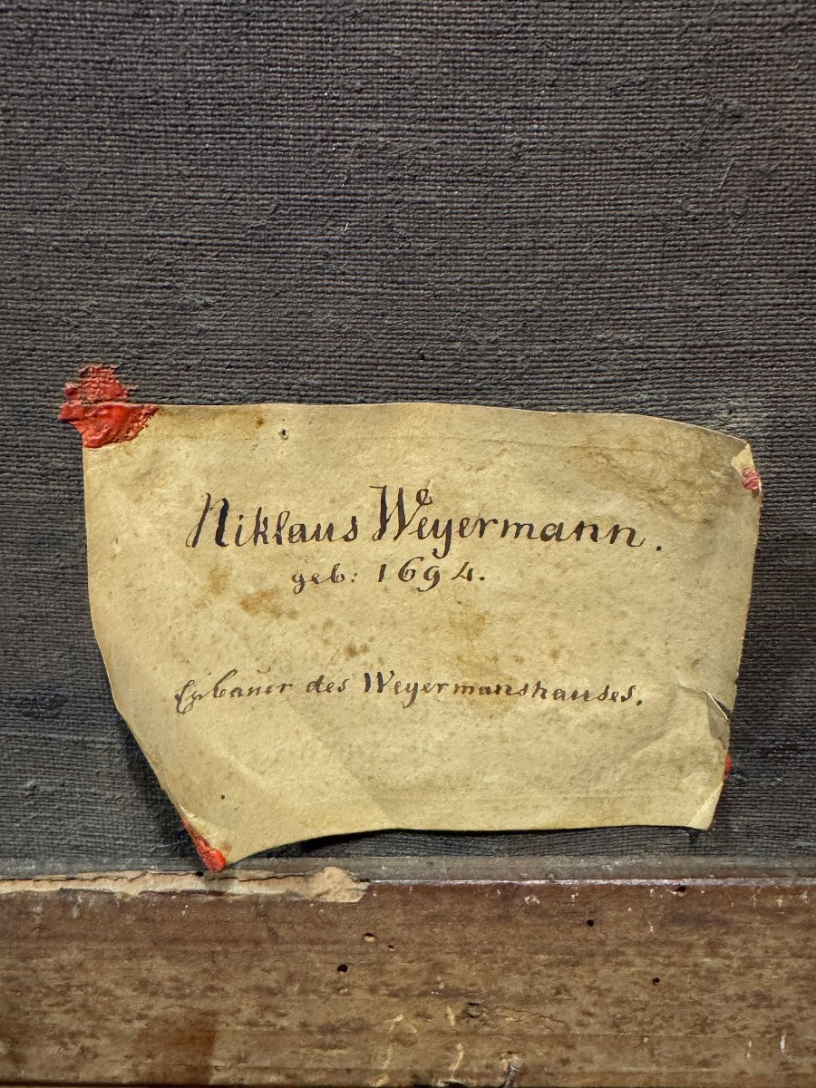 Ecole suisse (vers 1720) - Niklaus Weyermann III, patricien bernois-photo-4