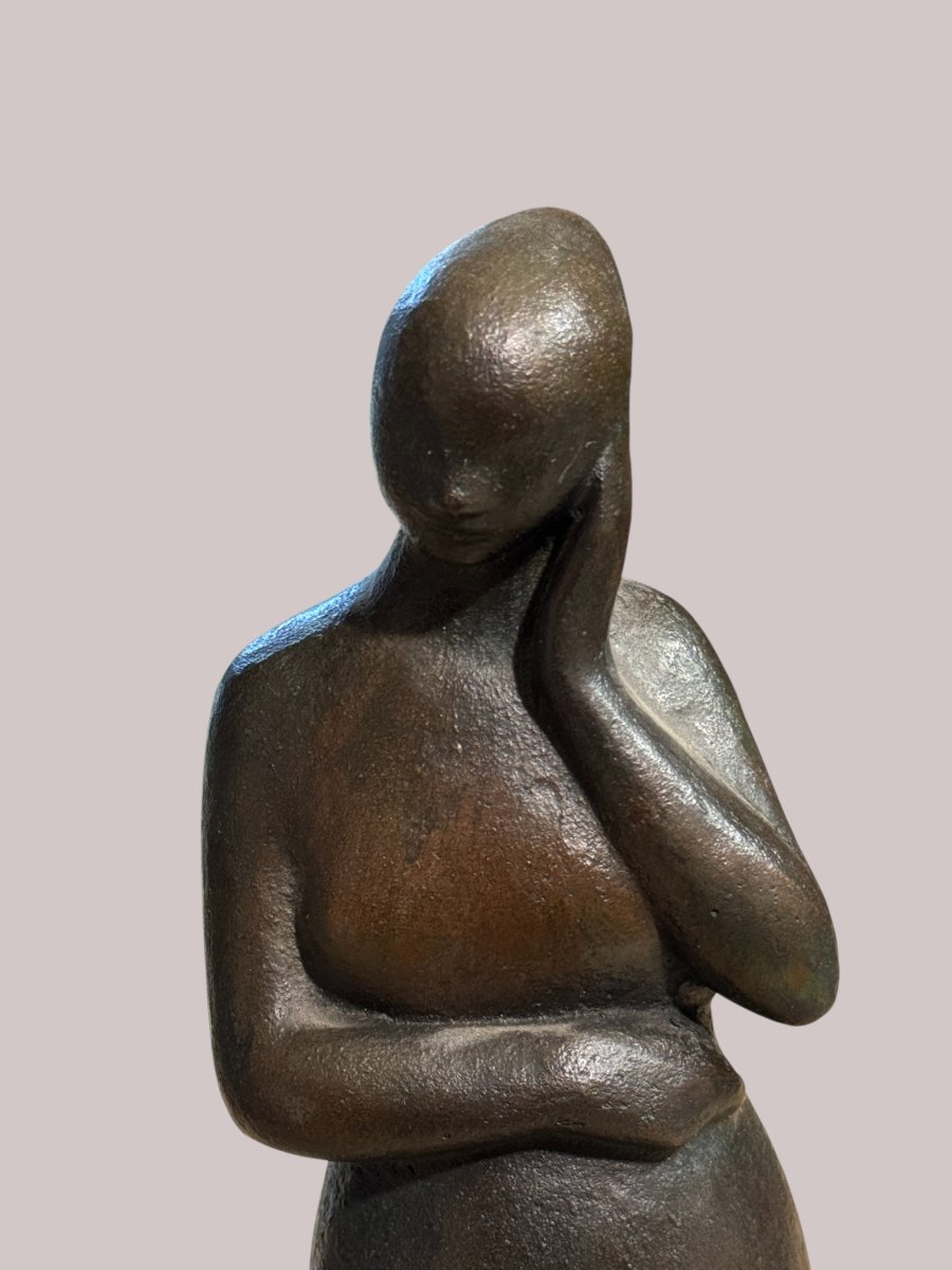 José Luis Medina Castro (1909-2003) - Spanish Woman (1955)-photo-2