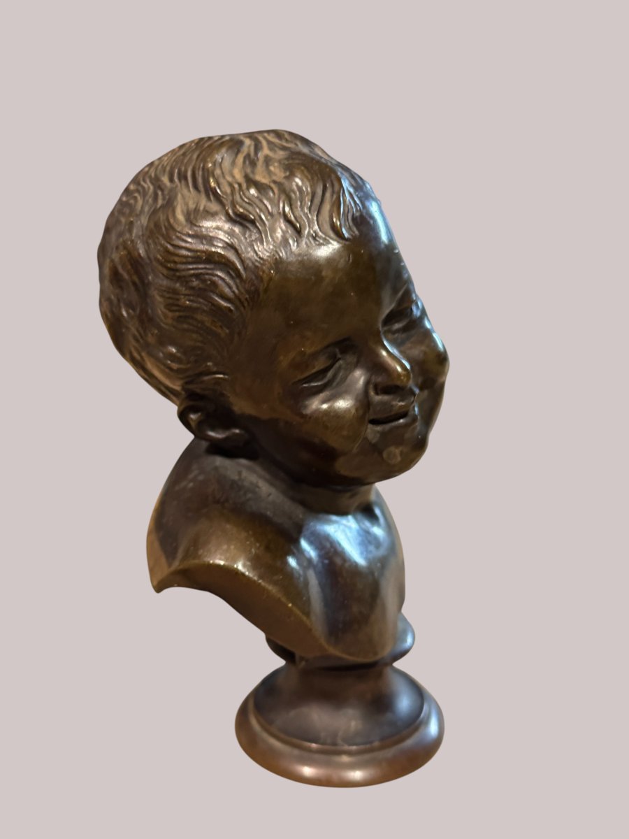 Laughing John, Crying John - Bronze, France, C. 1900-photo-4