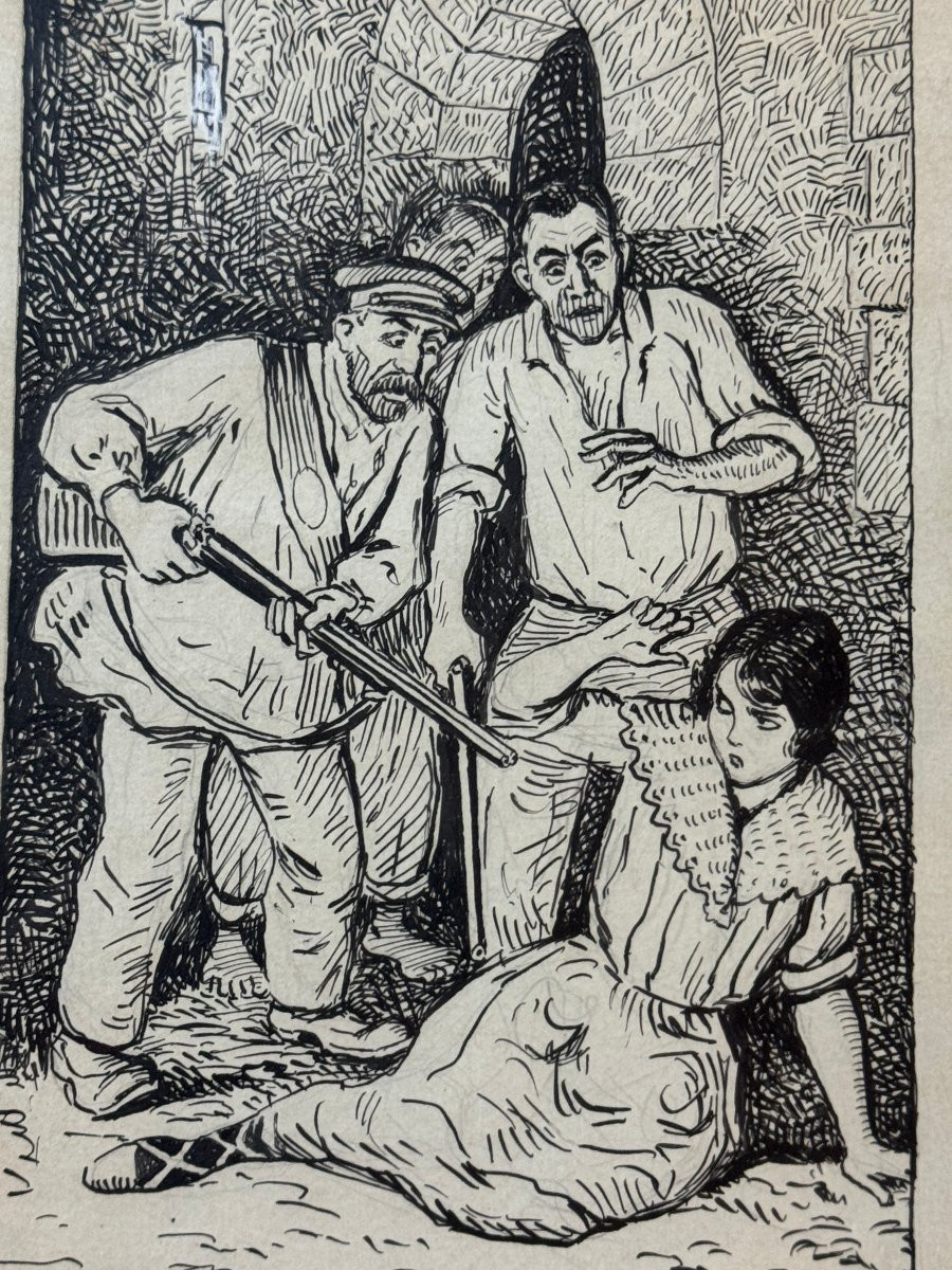 Ricard Opisso (1880-1966) - “veus De Dintre” (“voices From Within”)-photo-2