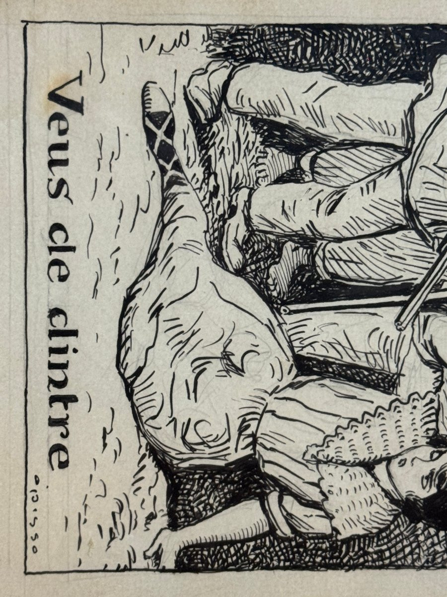 Ricard Opisso (1880-1966) - “veus De Dintre” (“voices From Within”)-photo-4