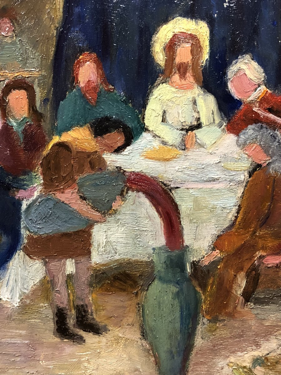 	 École Nabi (1900s) - Le Miracle du Vin aux Noces de Cana-photo-3