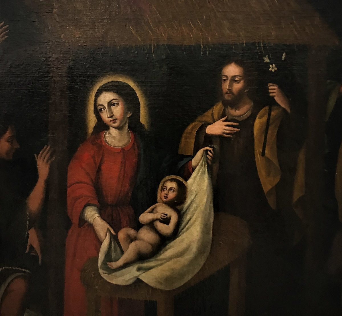 Master Of Upper Peru (c. 1700) - The Adoration Of The Shepherds-photo-2