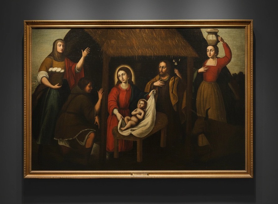Master Of Upper Peru (c. 1700) - The Adoration Of The Shepherds