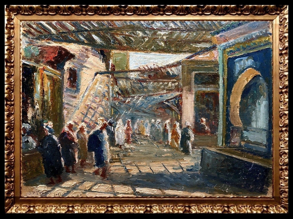	 Jean-pierre Frantz (c. 1930) - Marrakesch: The Souk