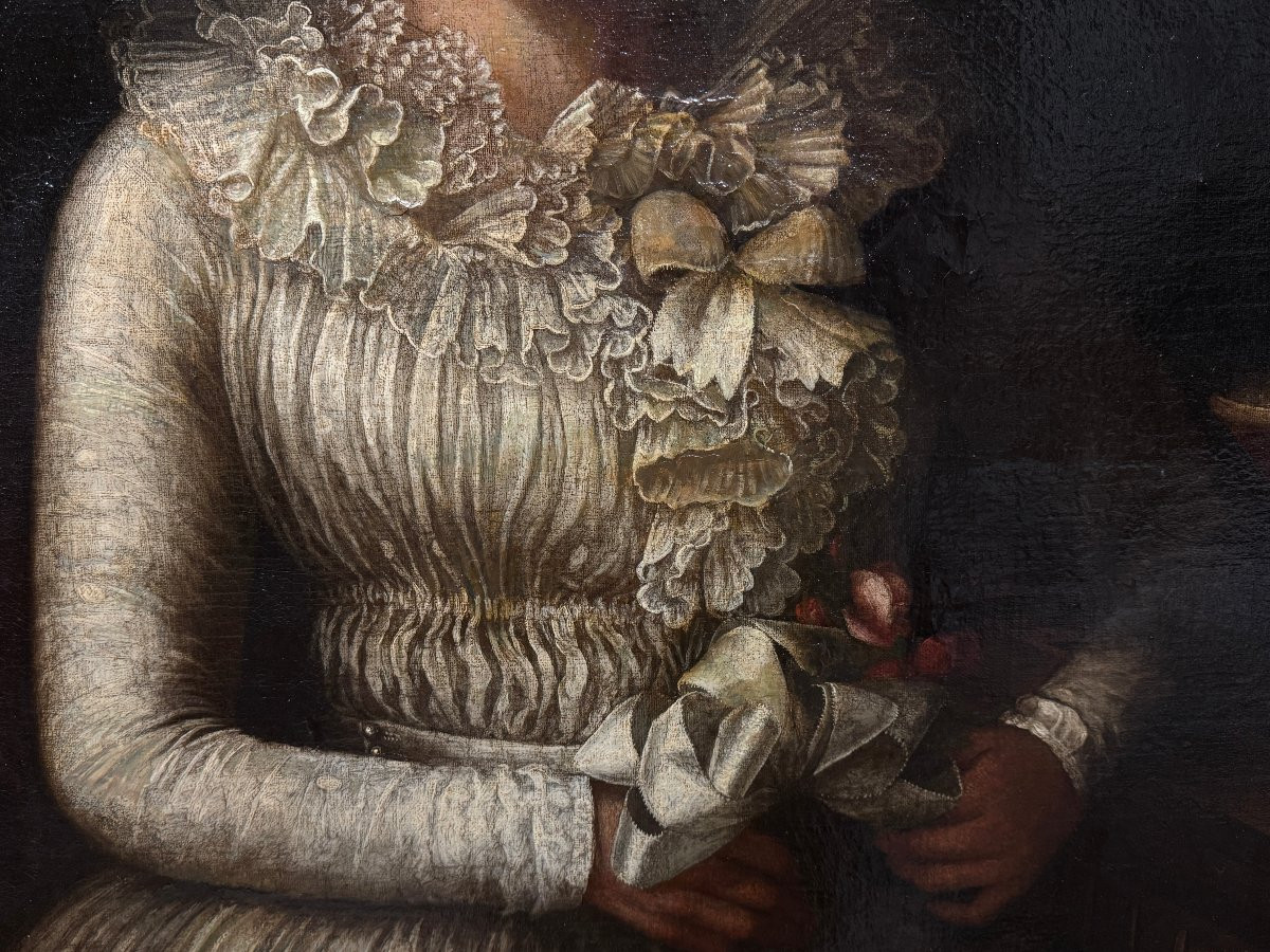 École Européene (c. 1840) - Bonheur-du-jour-photo-4