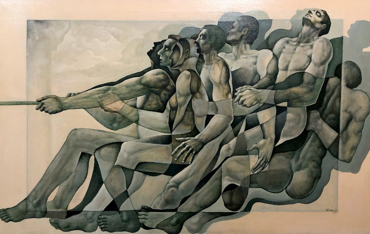 Fernando Calderón López De Arroyabe (1928-2003) - Ensemble De Forces-photo-2