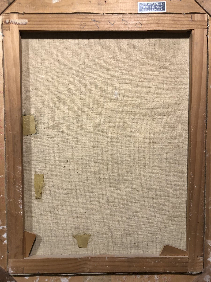 	École Européene (c. 1930) - La Sainte Famille avec Sainte Anne (D'après P. P. Rubens)-photo-4