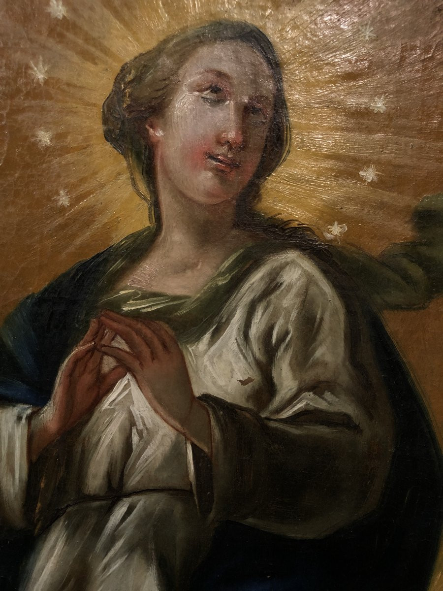 École néoclassique espagnole (vers 1780) – L'Immaculée Conception-photo-2