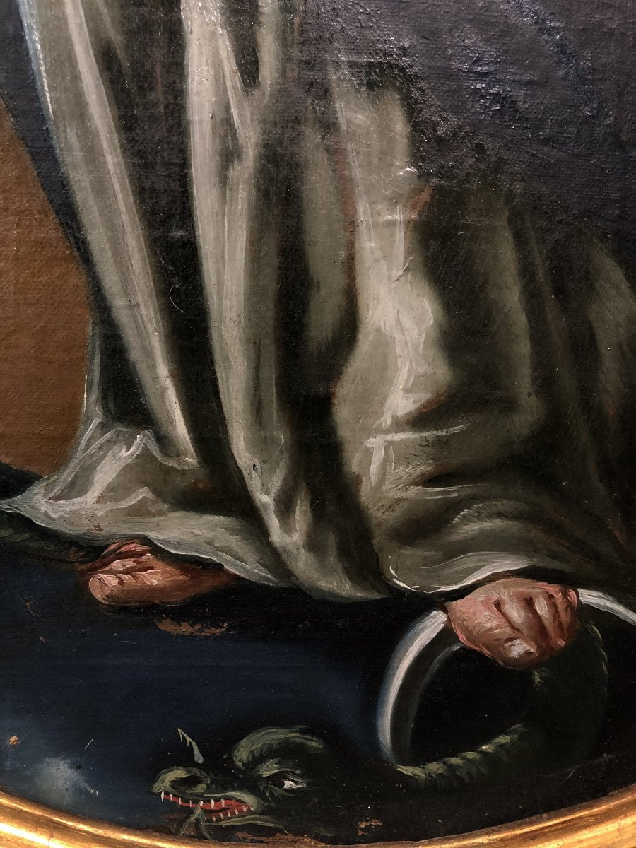 École néoclassique espagnole (vers 1780) – L'Immaculée Conception-photo-4