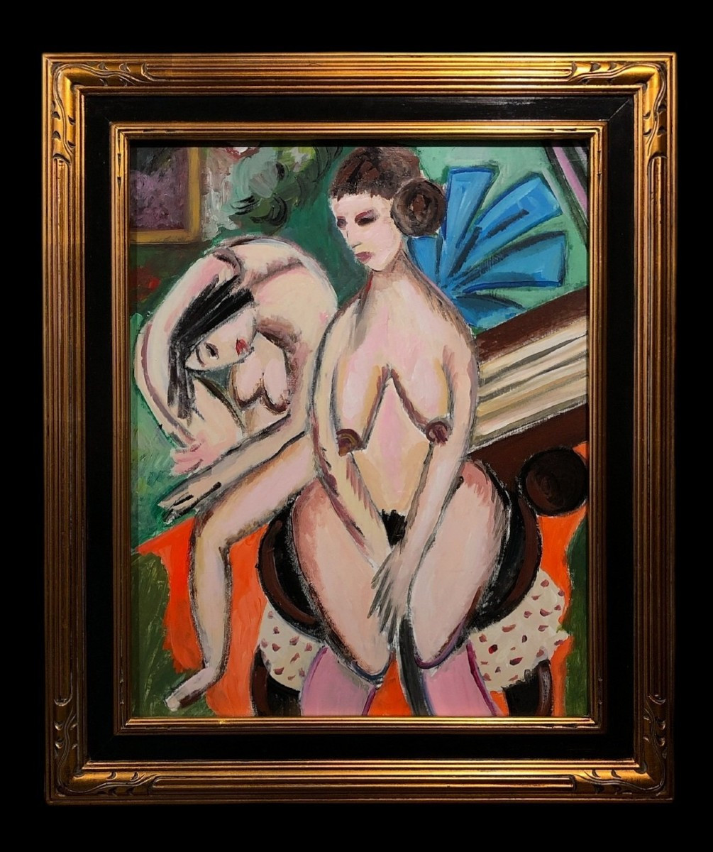 Neo-fauvist School (c. 1980) - My Friend And I