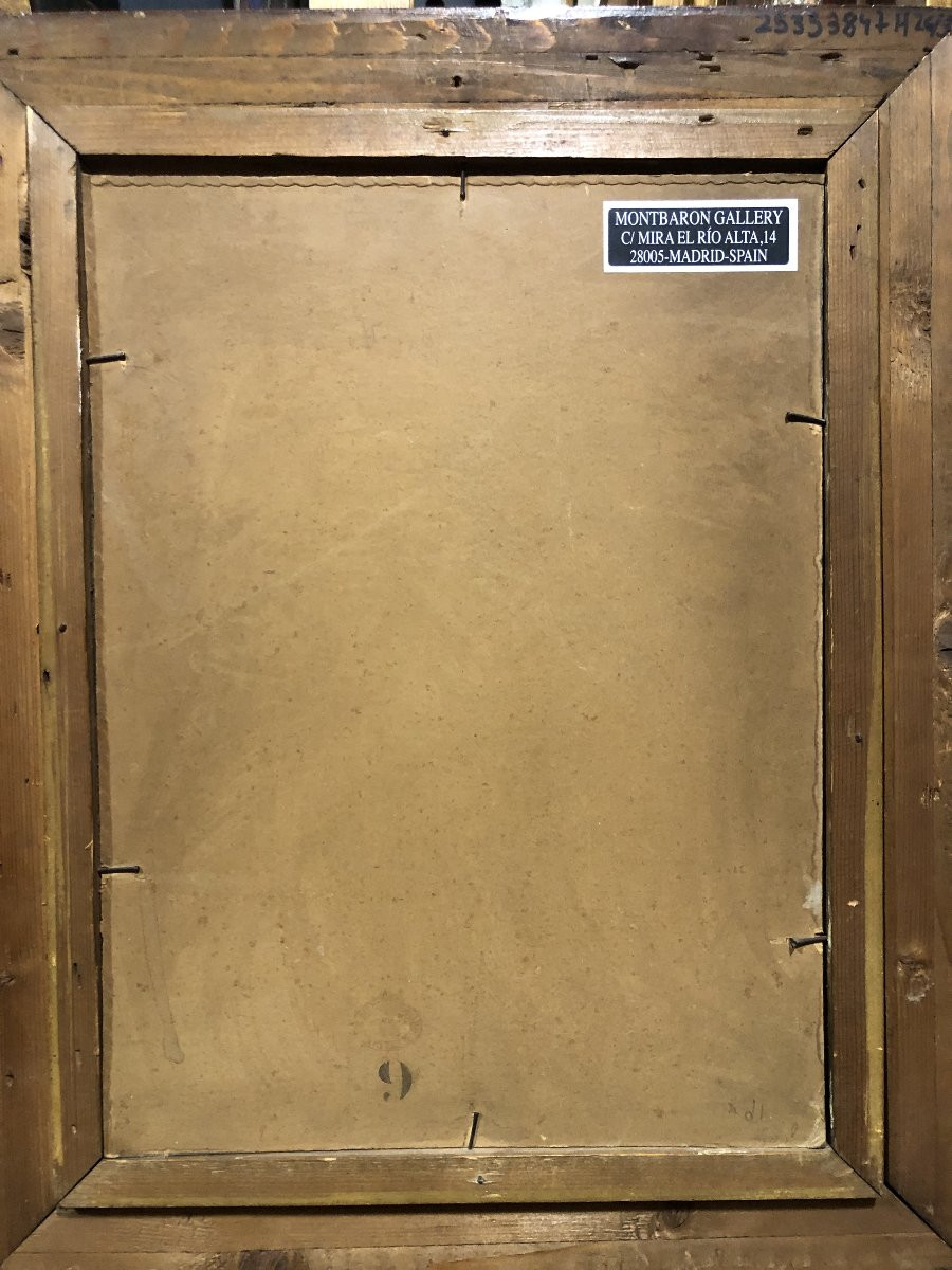 École espagnole (vers 1920) - Le cuirassé « España »-photo-4