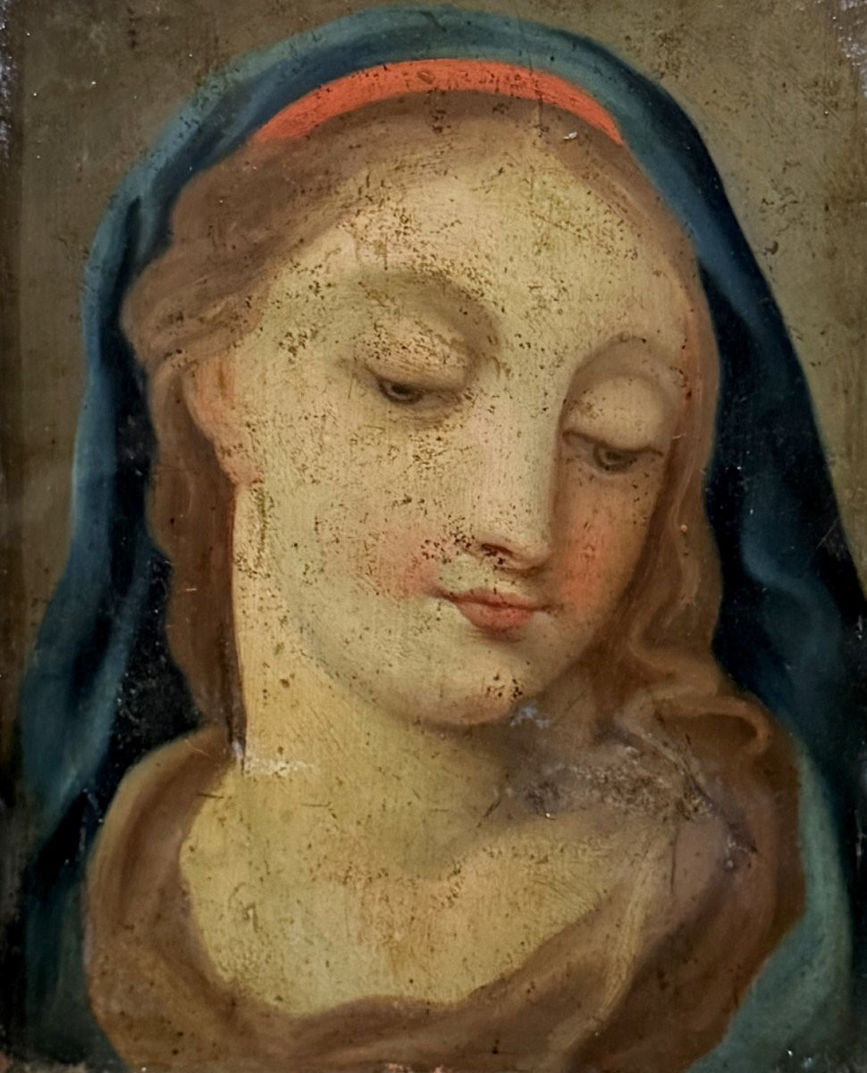 	 École Italienne (c. 1660) - Madonne-photo-2