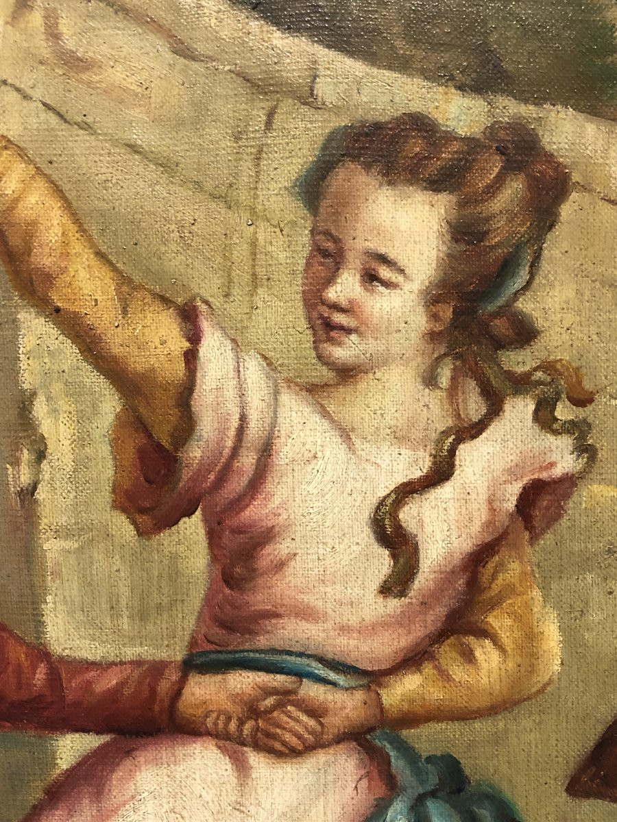 	 European School (c. 1900) - Chinese Dance (after A Panel By Christophe Huet)-photo-4