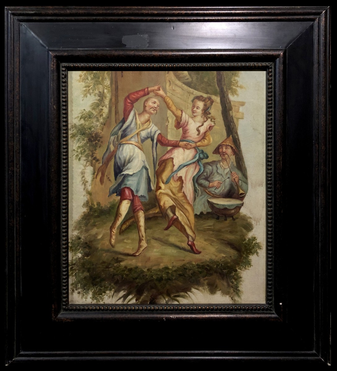 	 European School (c. 1900) - Chinese Dance (after A Panel By Christophe Huet)