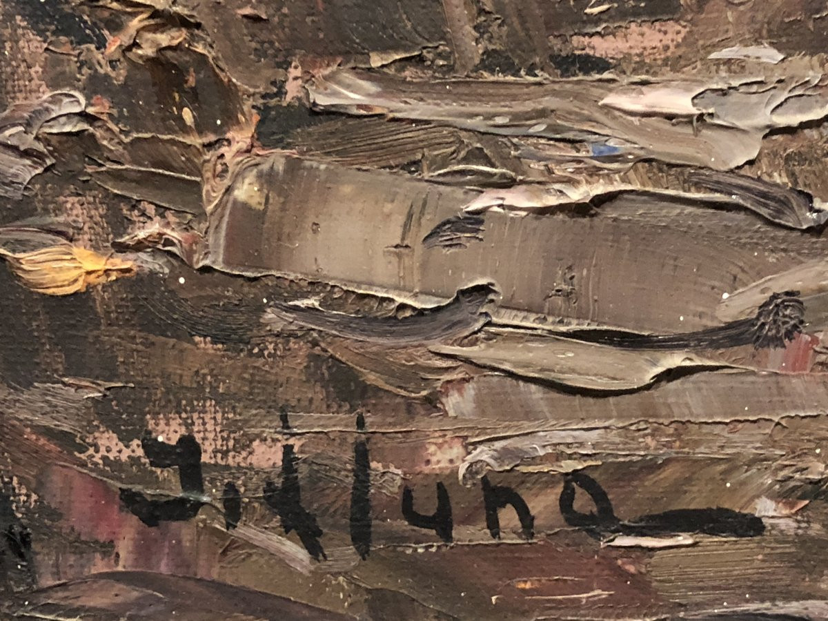 	 Juan Lluna Lerma (1933) - Les Ruines d'Espagne-photo-3