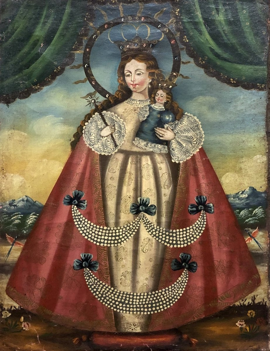 École du Cusco (XX) - Notre-Dame de la Sierra-photo-2