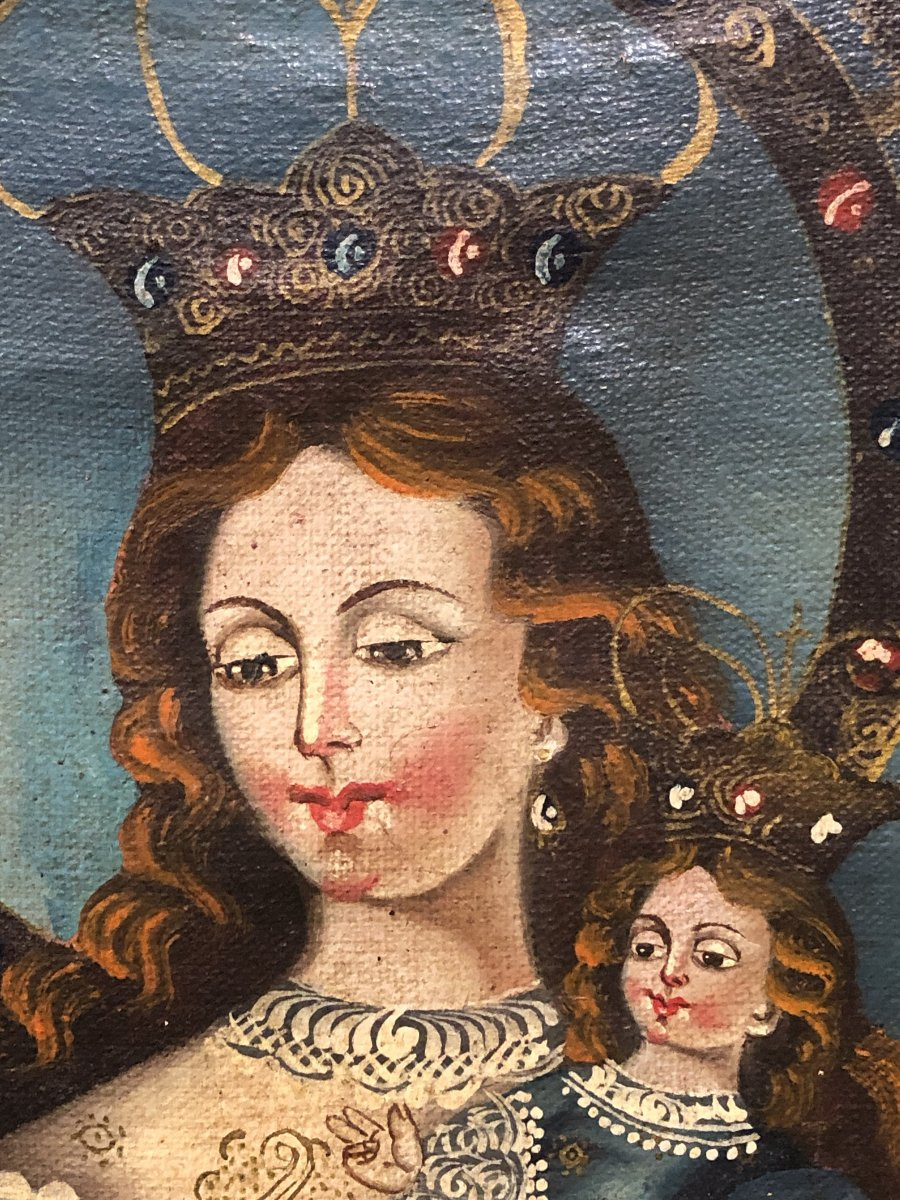 École du Cusco (XX) - Notre-Dame de la Sierra-photo-3