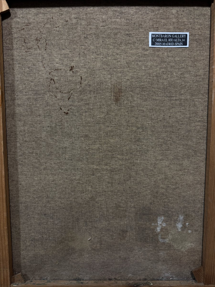 Juan Montero Messa (1937-2004) - Grand Vase à Roses-photo-4